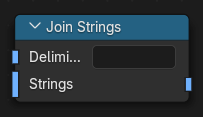 Join Strings node.